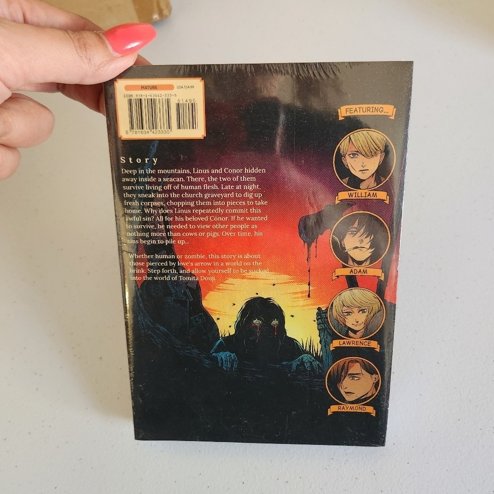 Douji Tomita Boys of the Dead Manga Book Graphic Novel New Sealed - Picture 4 of 4